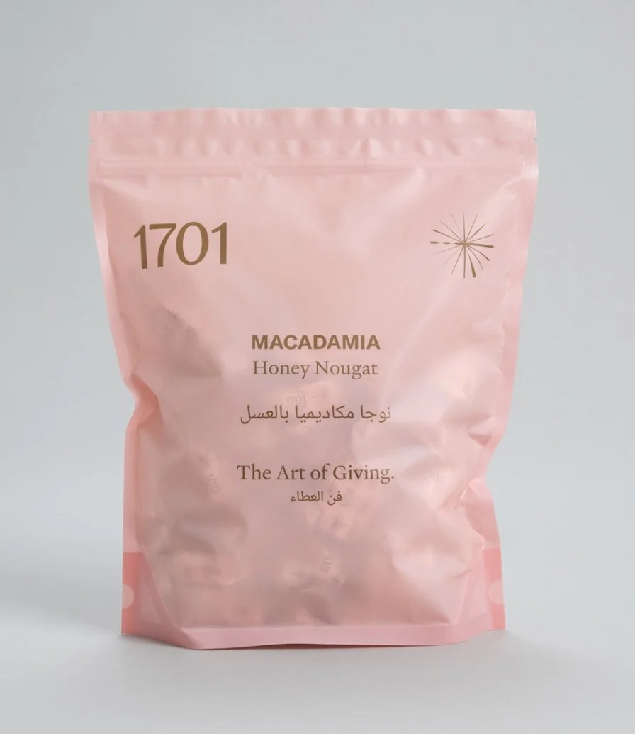 1kg Macadamia Nougat Pouch By 1701 Nougat & Luxury Gifting