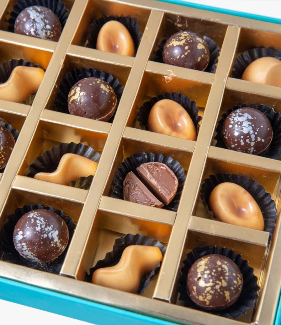 صندوق شوكولاتة فاخرة 20 قطعة