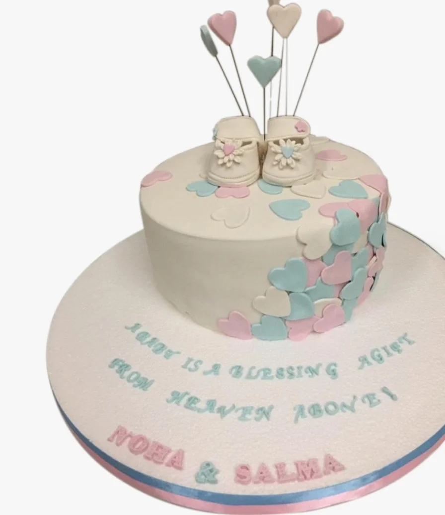 Baby Shower Cake 1 by Sweet Cake