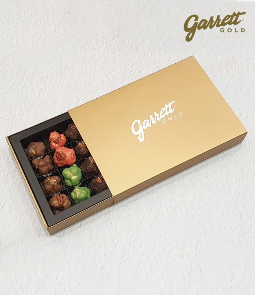 24 Bonbons Garrett Gold Signature Box - Nuts Selection
