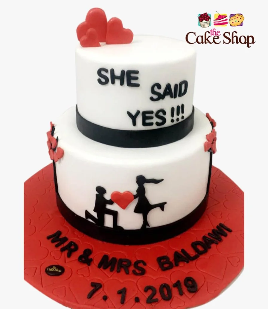 Proposal 3D Cake