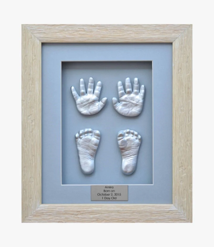 Customized 2D 2 Hands & Feet Single Window Frame by FIA