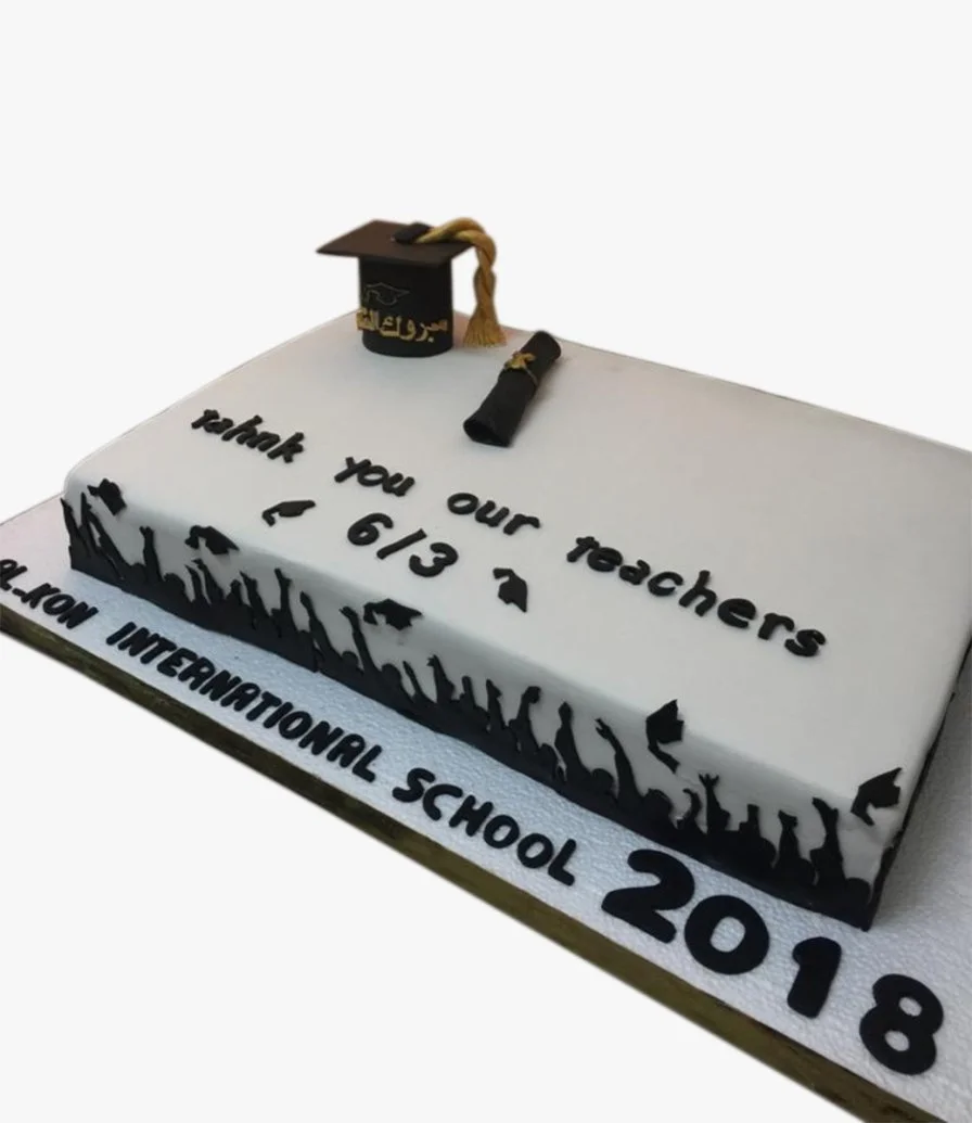 Thank You Teachers Cake by Sweet Cake