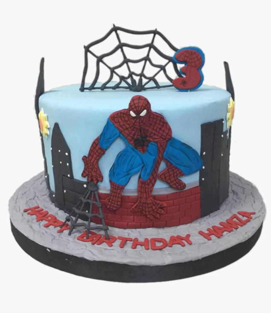 Spider Man Cake by Sweet Cake