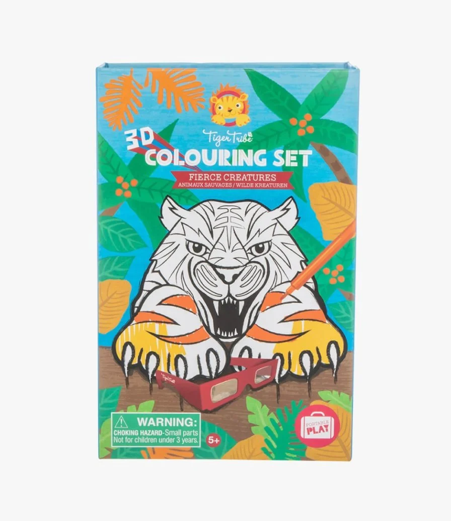 Colouring Set - Dinosaur by Tiger Tribe