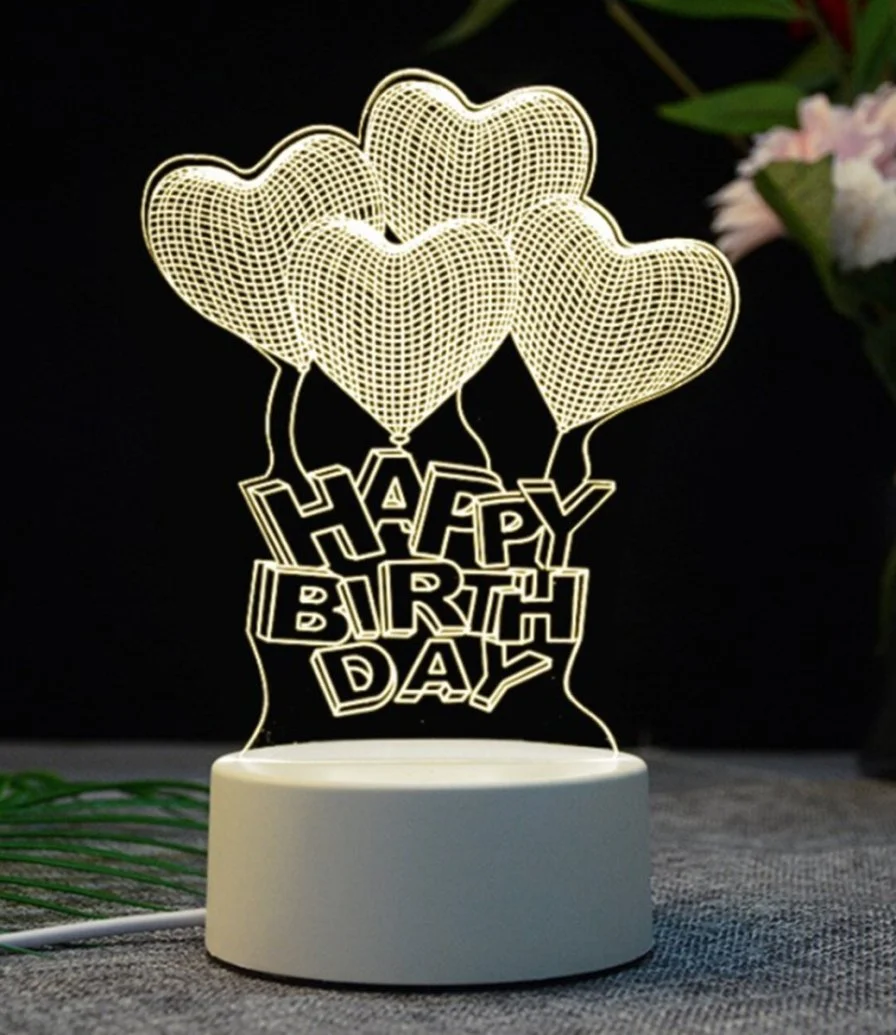 Birthday 3D Decorative Lighting