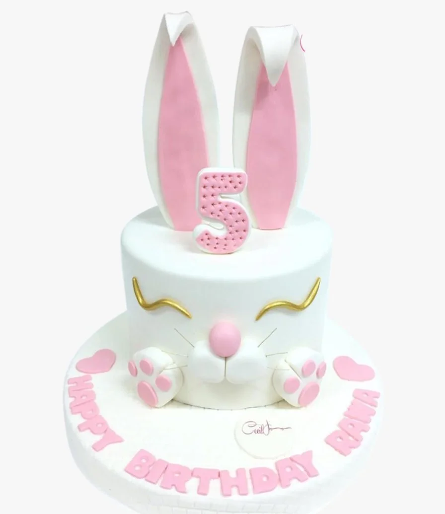 3D Rabbit-shaped Cake