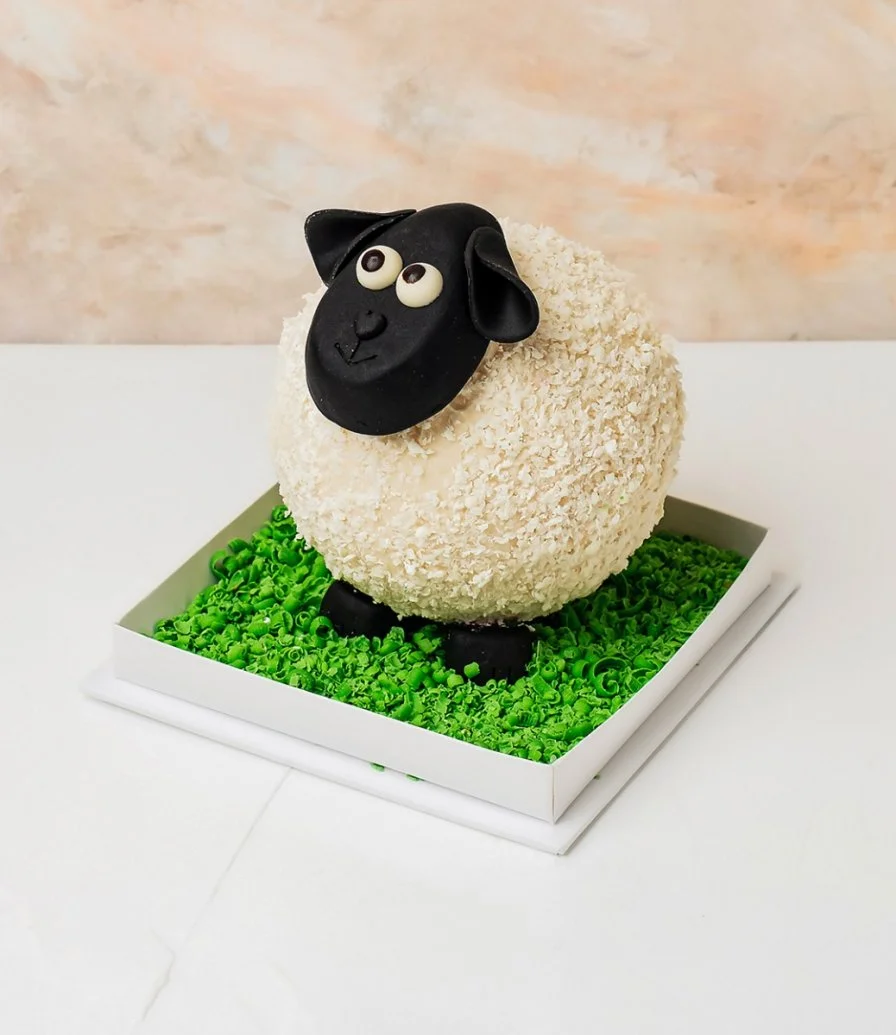 3D White Smash Sheep by NJD
