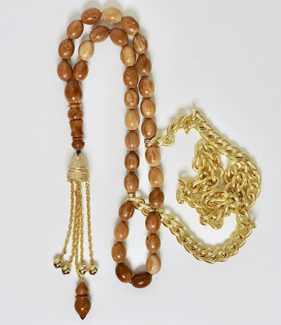 Long Women's Rosary/Necklace from Coke Stones