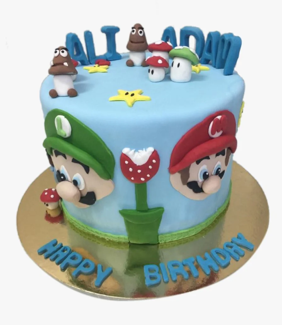 Super Mario Cake by Sweet Cake