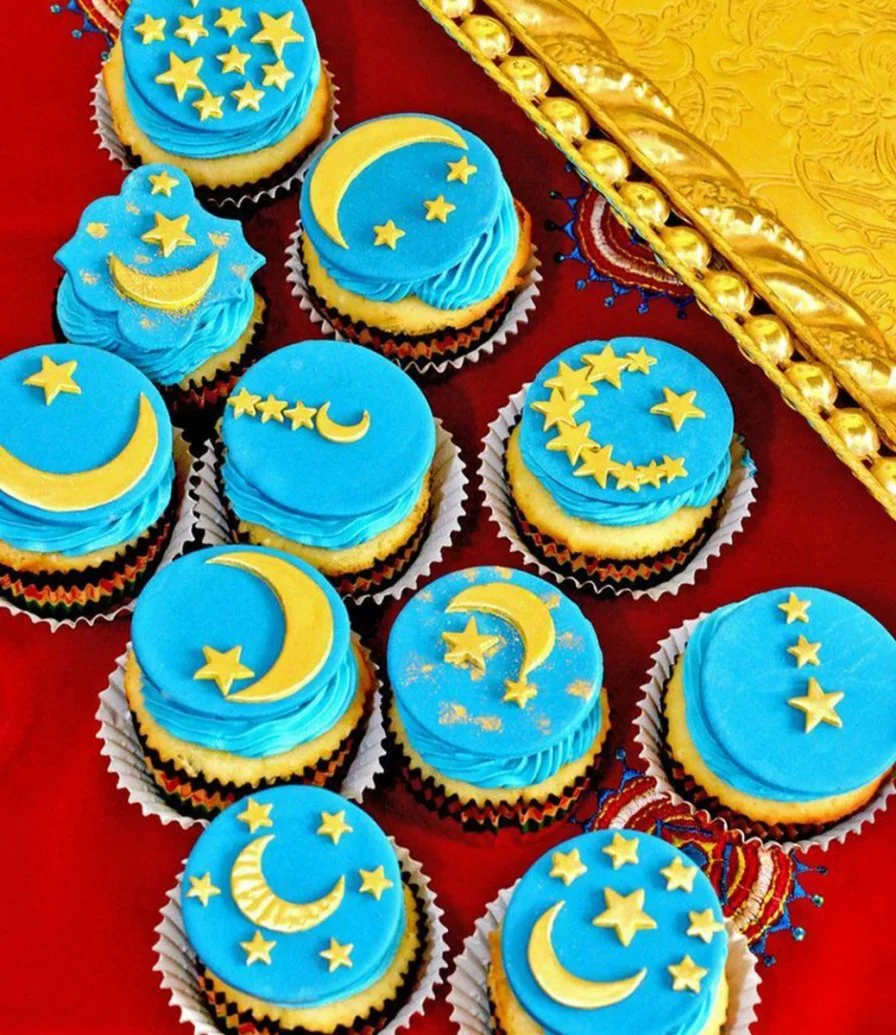 Ramadan cupcakes box by Sugar Sprinkles (12 PCS) 3