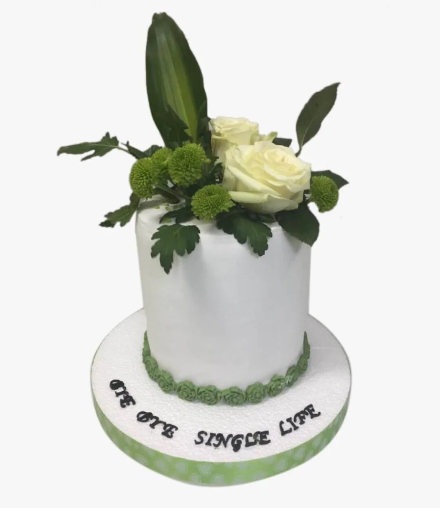Bye Bye Single Life Cake by Sweet Cake