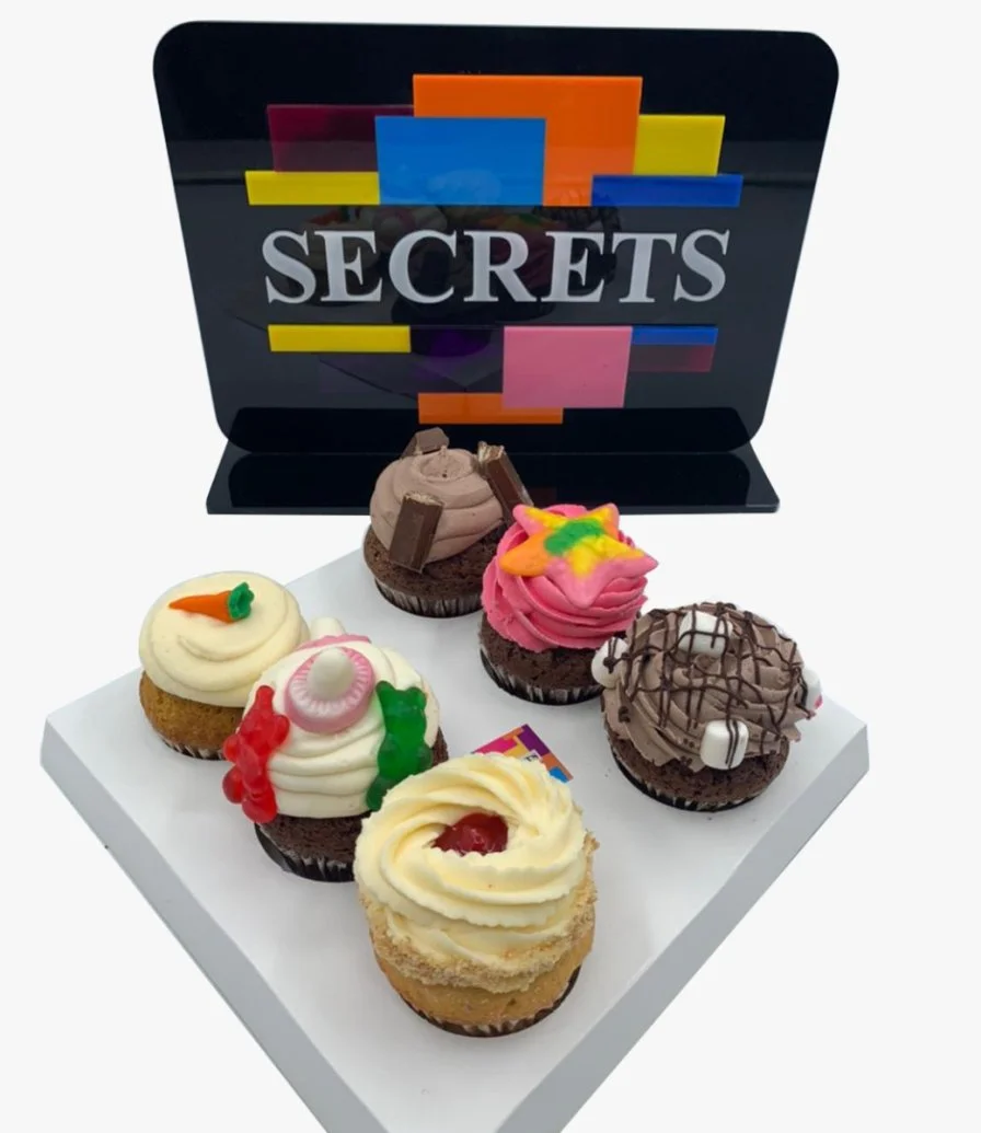 6 Cupcakes Mix  by Secrets 