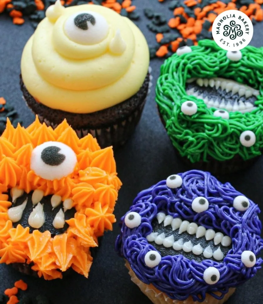 6 Monster Cupcakes by Magnolia Bakery