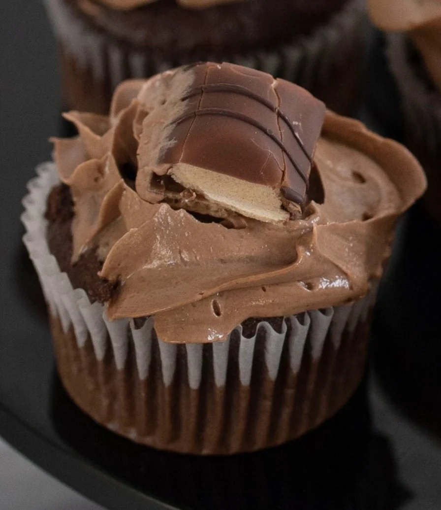 6 Nutella Bueno Cupcakes by Pastel Cakes