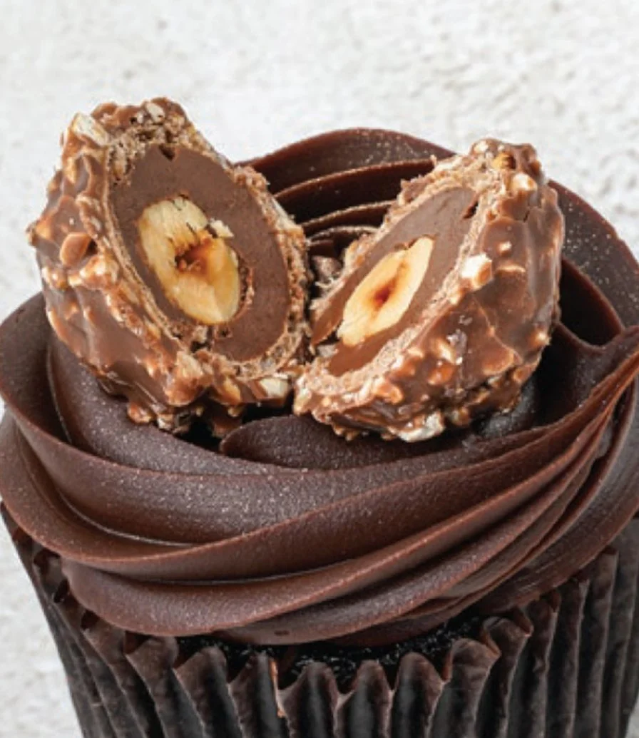 6 pcs Ferrero Rocher Cupcake by Bloomsbury's
