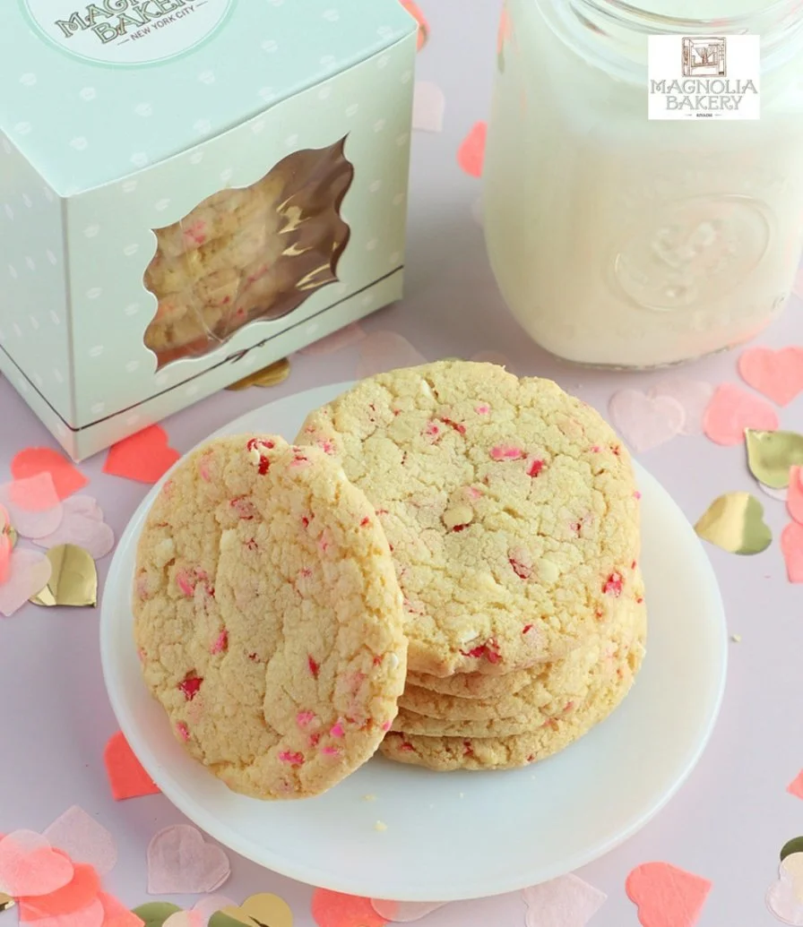 6pcs Valentine’s Confetti Cookies by Magnolia Bakery