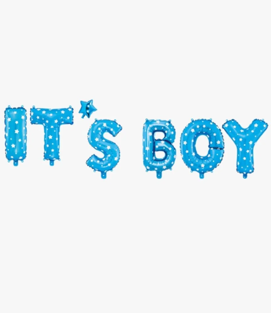 بالون هيليوم أزرق It's a Boy
