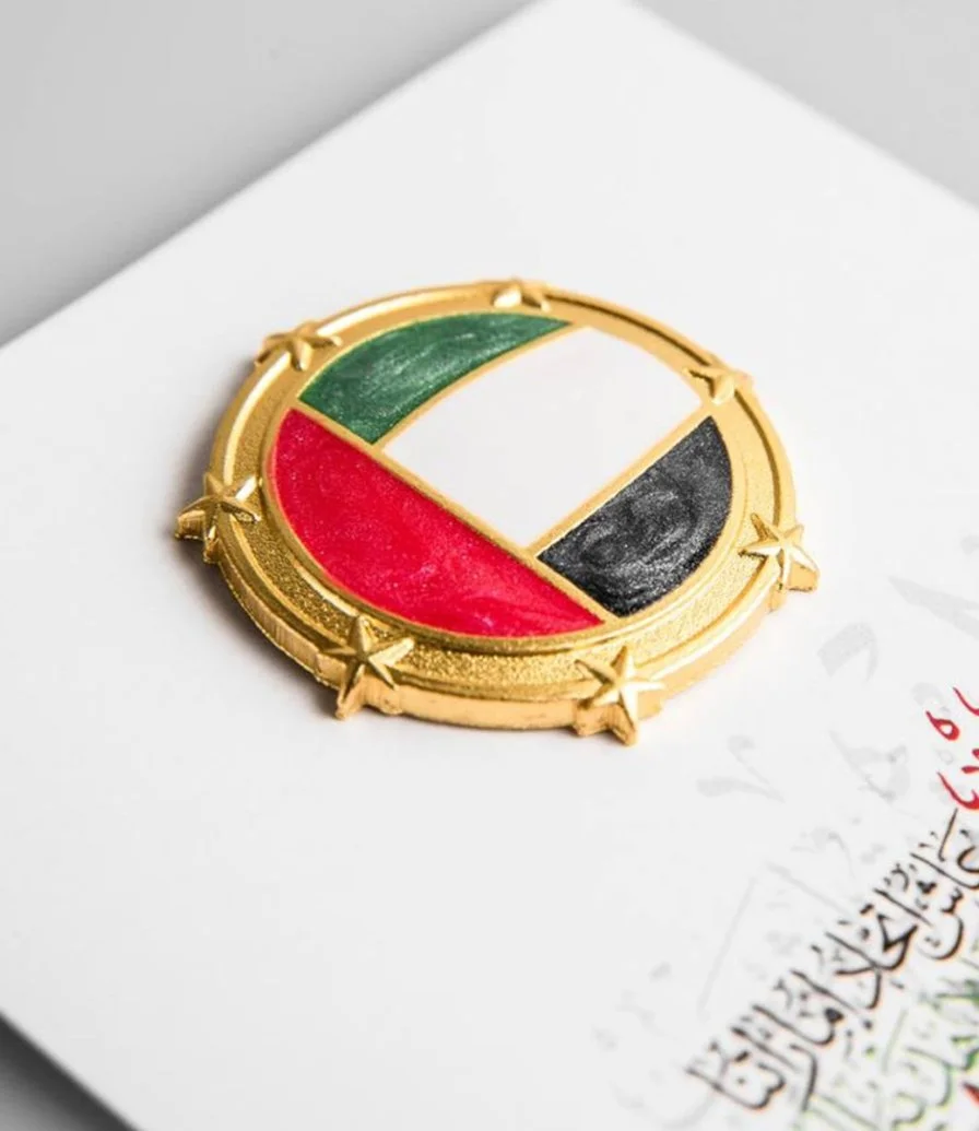 Badge Circular UAE Flag by Rovatti