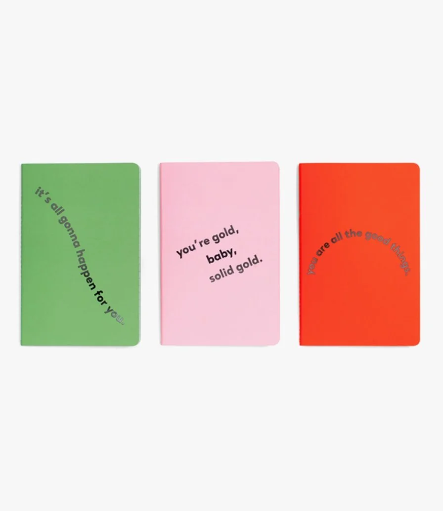 Colorful Notebook Set by Ban.do