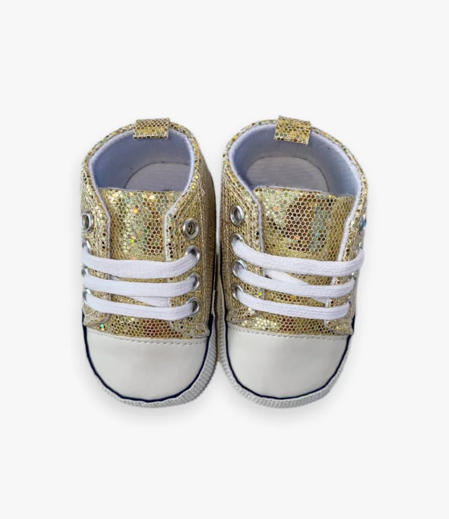Golden Baby Sneakers By Fofinha