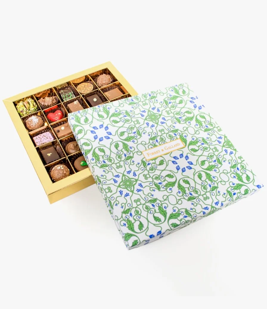 Green Chhocolate Box & Customized Tablet by Forrey & Galland