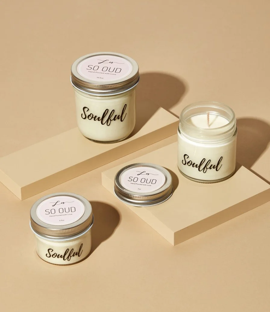 Light within Collection 'Soulful' Candle 300ml By Light of Sakina