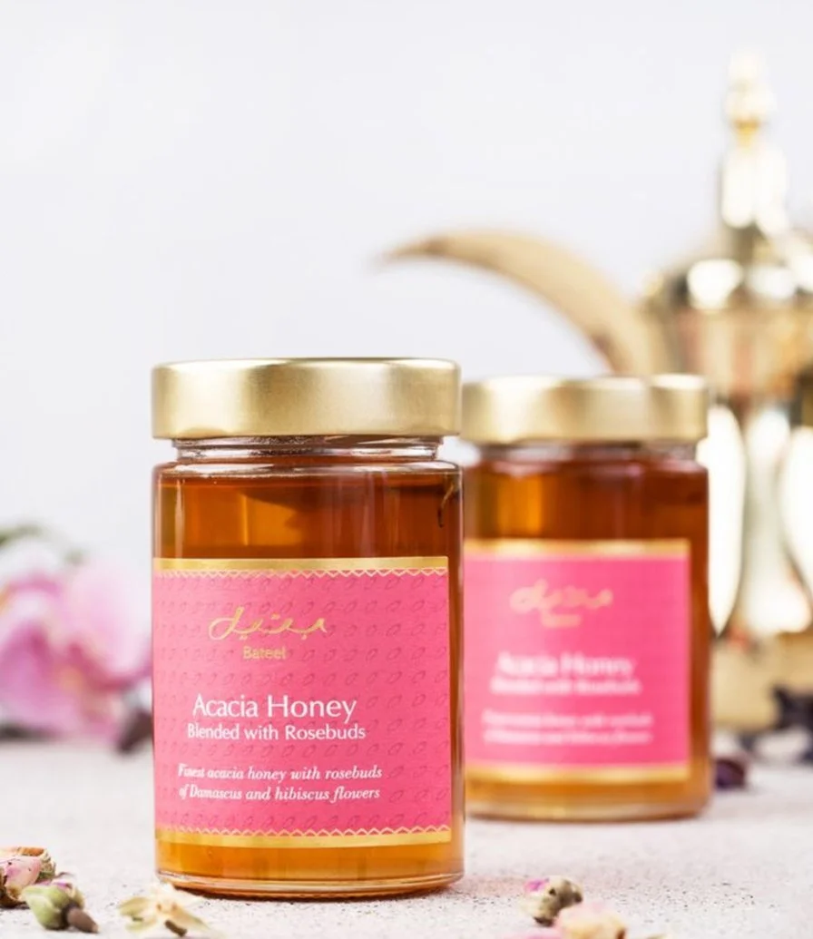 Acacia Honey with Rosebud by Bateel
