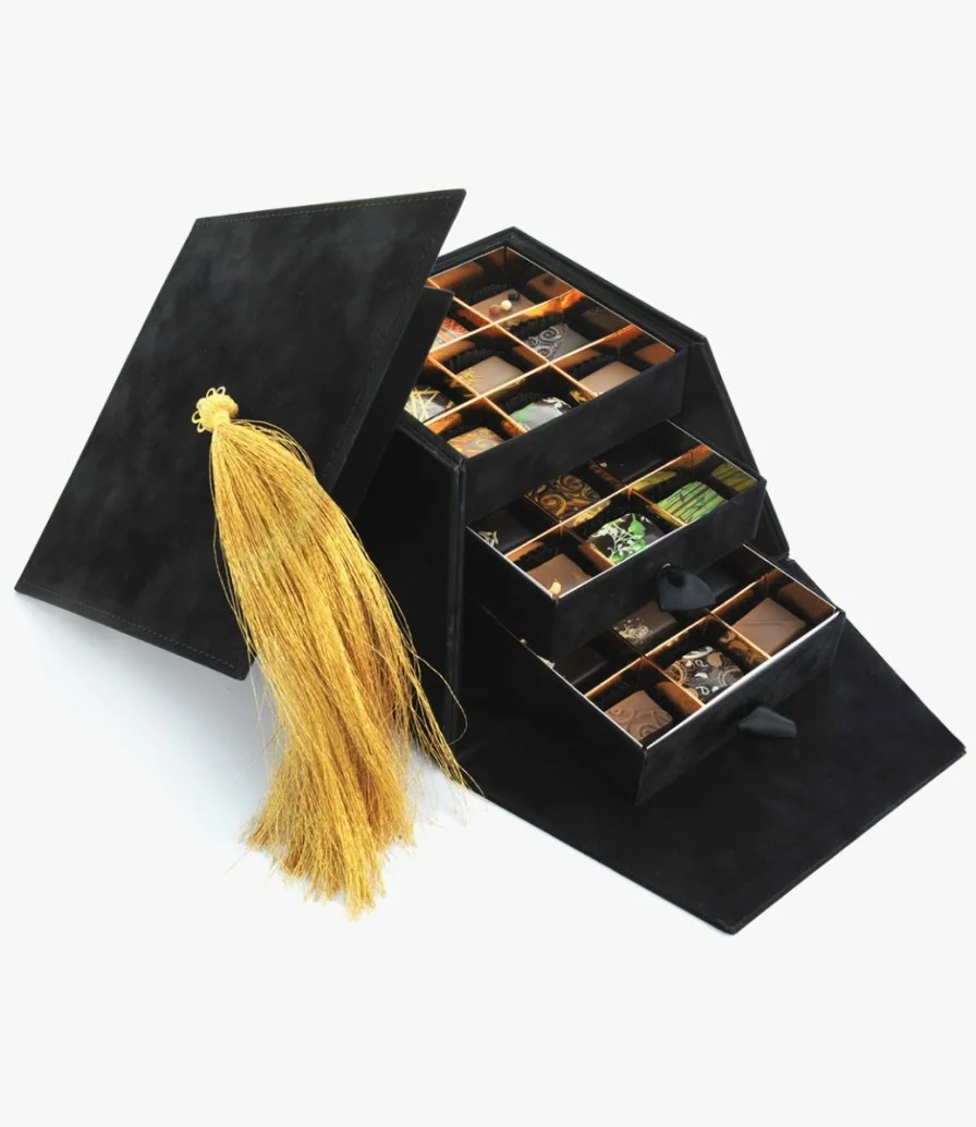 27-pcs Academic Velvet Drawer Chocolate Box by Forrey & Galland