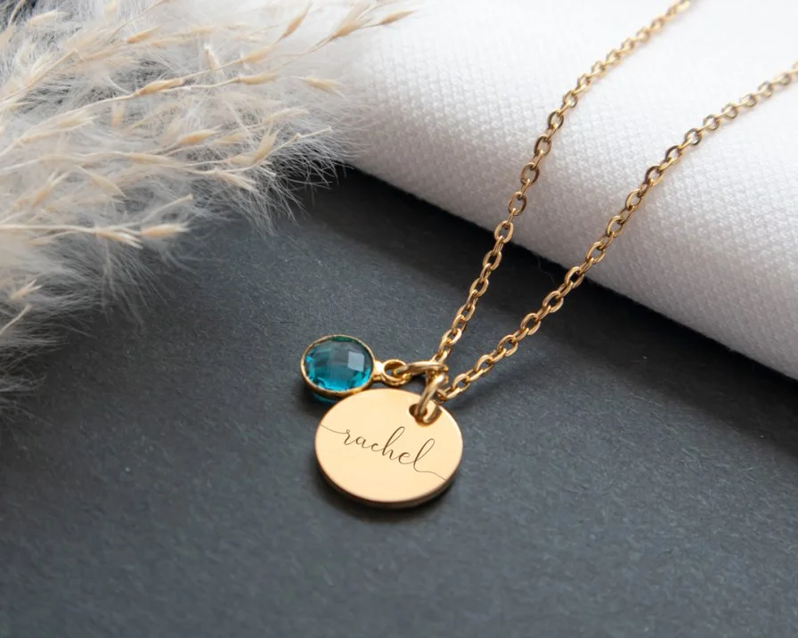 Personalised Name Engraved Necklace