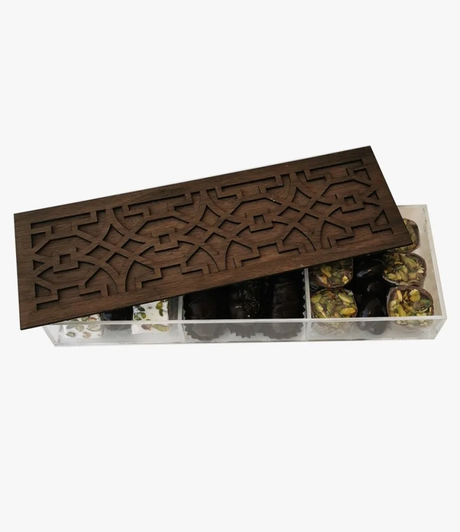 Acrylic Rectangular Chocolate Gift Box by Eclat