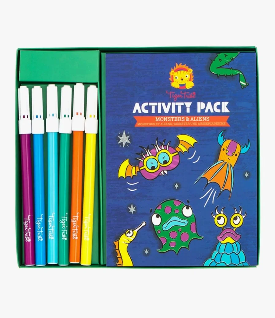 Activity Pack - Monsters & Aliens By Tiger Tribe