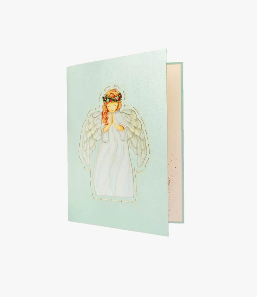 Angel 3D Card by Abra Cards