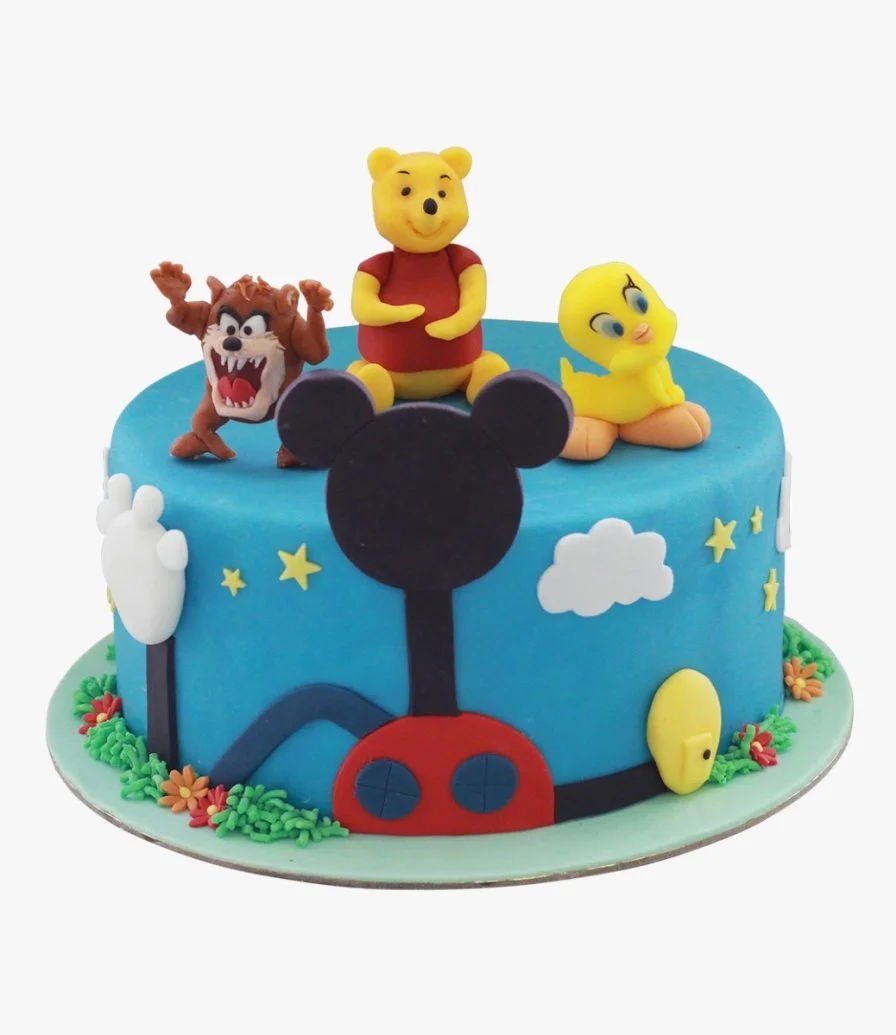 Animated Characters Cakes 