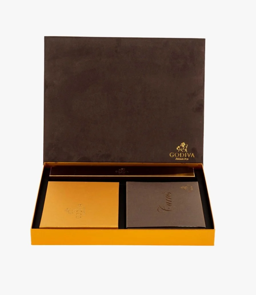 Assorted Chocolate Luxury Brown Box by Godiva -3