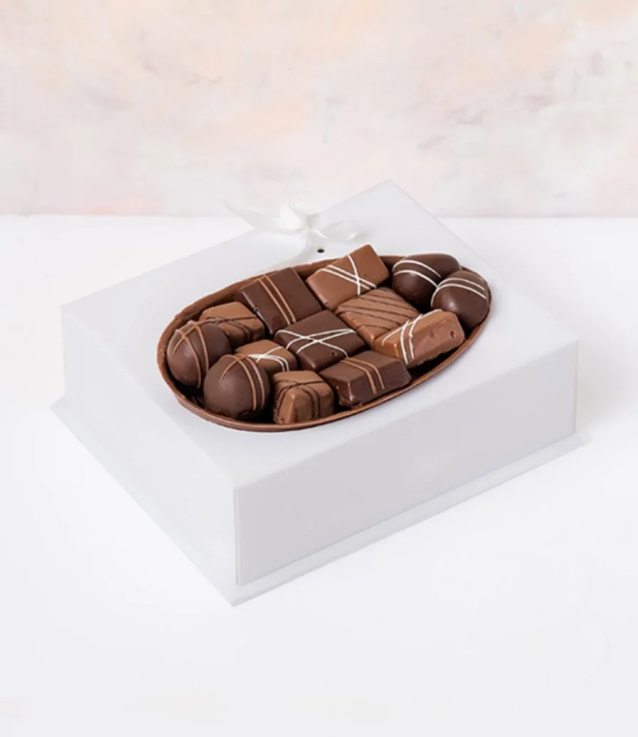 Assorted Chocolates in Egg by NJD