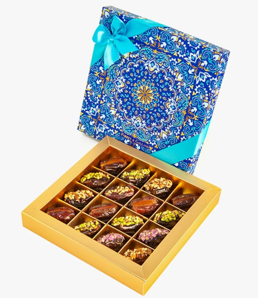 علبة تمور متنوعة من 16 قطعة - مجموعة رمضان من فوري وجالاند 