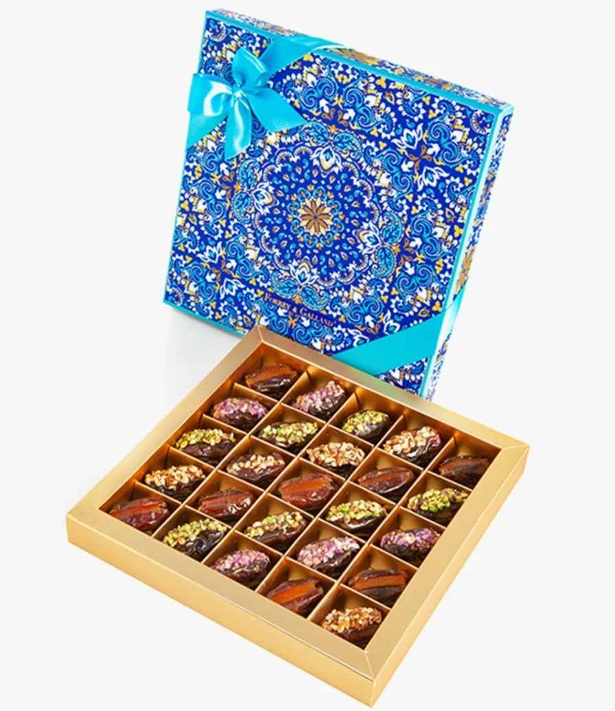 علبة تمور متنوعة 25 قطعة - مجموعة رمضان من فوري وجالاند 