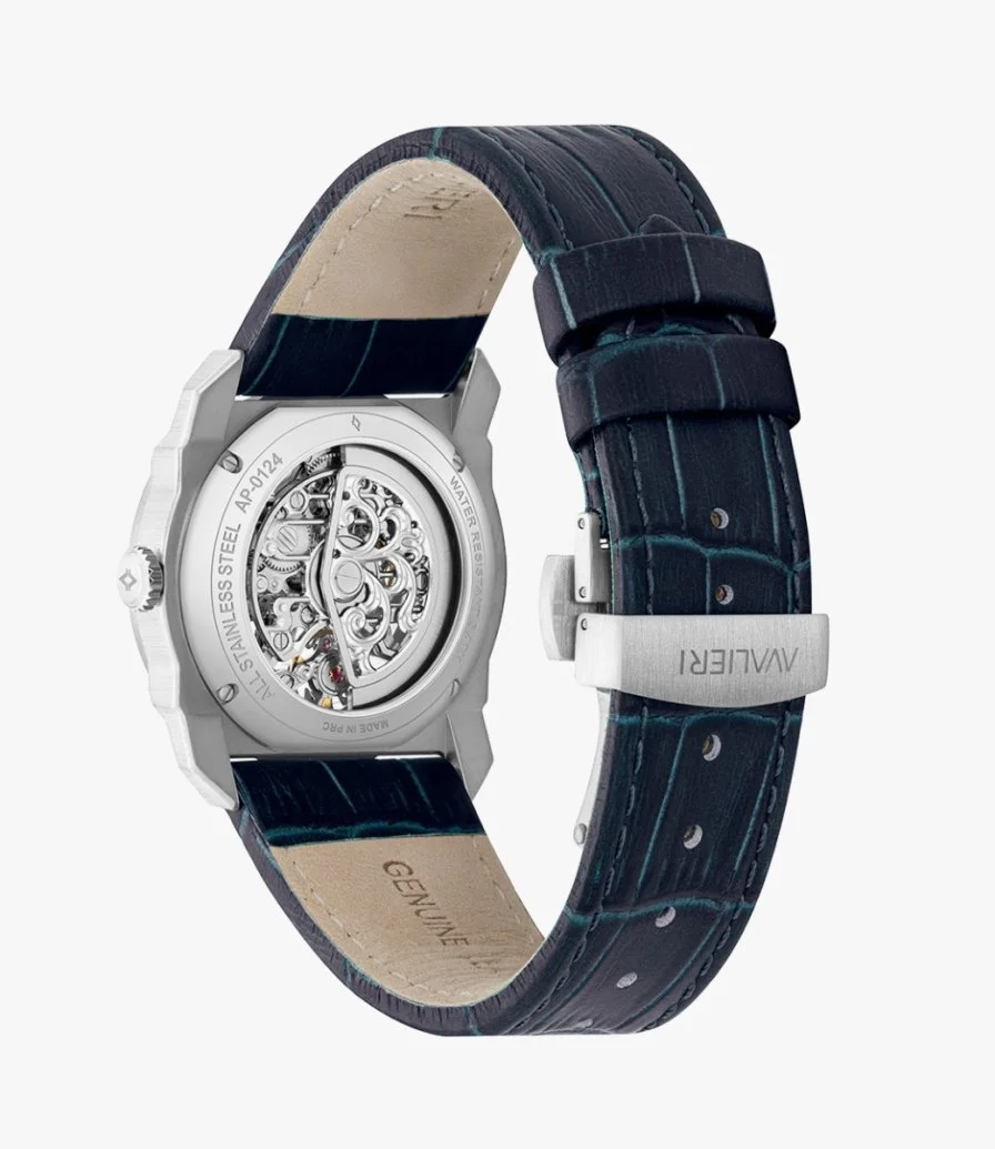 Avalieri Prestige Men's Blue Quartz Watch