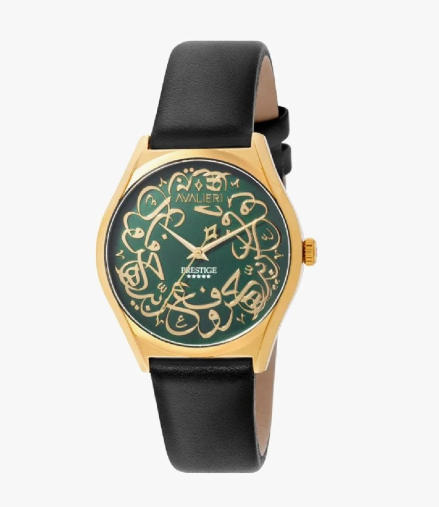 Avalieri Prestige Women's Green Quartz Watch