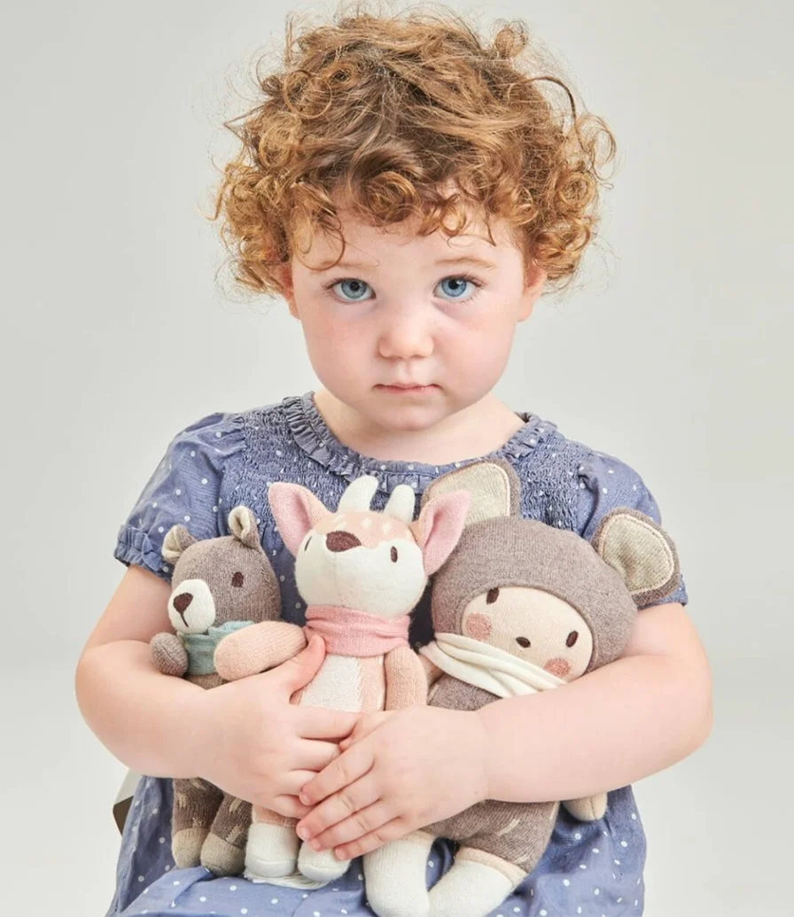 Baby Beau Knitted Doll By ThreadBear Design