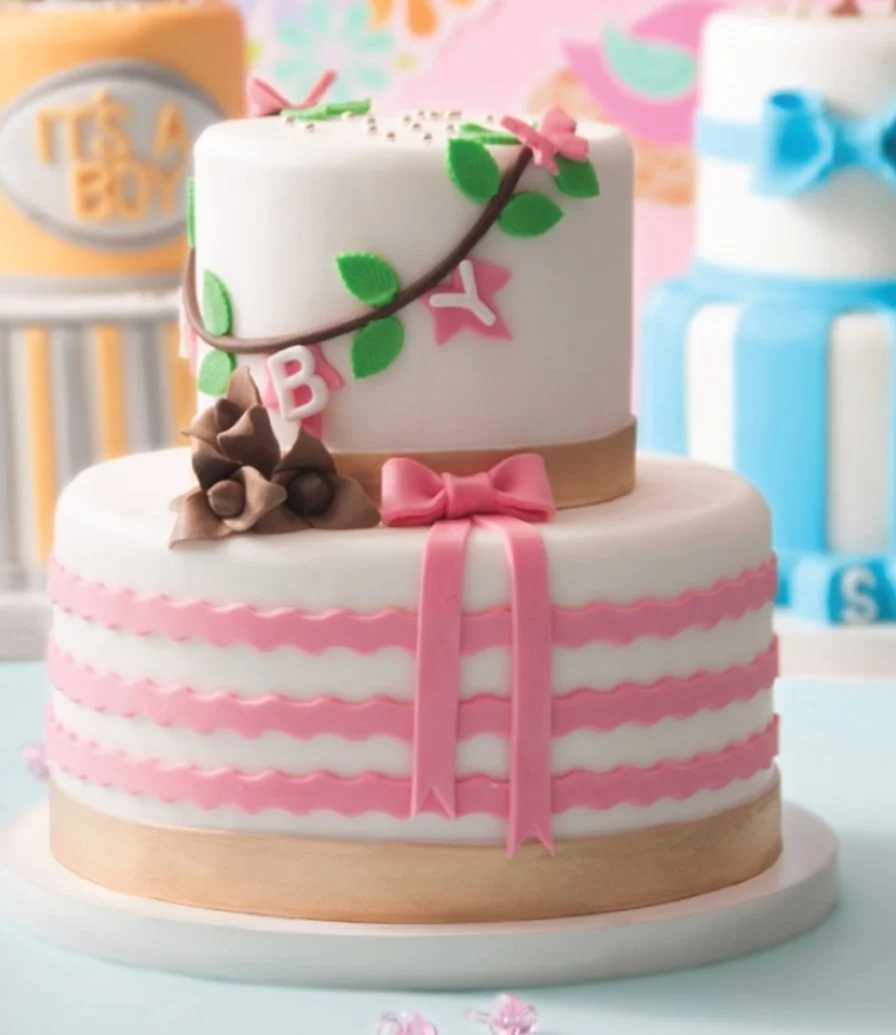 Baby Girl Cake by Bloomsbury's 