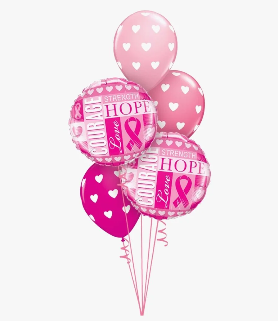 Balloons of Hope for Breast Cancer Patients