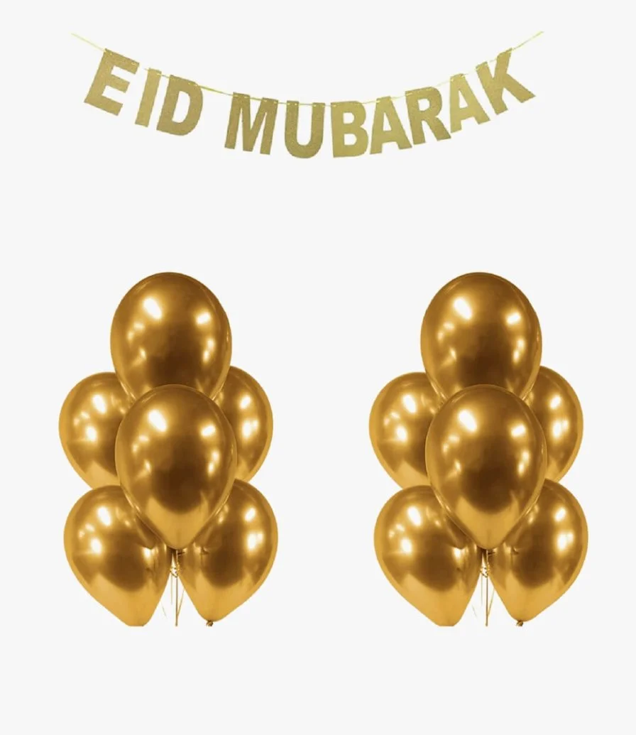 Eid Mubarak Balloon Sets 