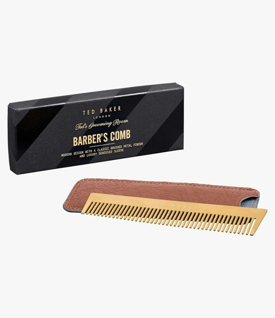 Barber's comb by Ted Baker