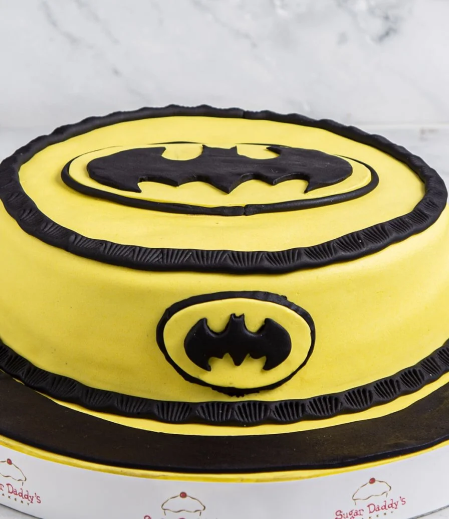 Batman Design Cake By Sugar Daddy's Bakery 
