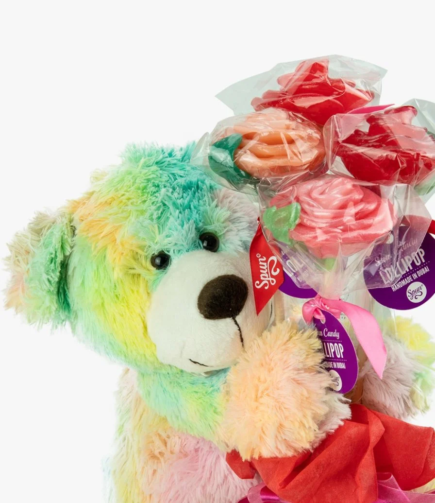 Bear with Roses Bundle by Candylicious 