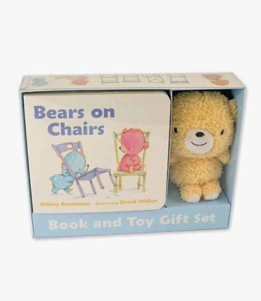 Bears on Chairs Children's Book & Stuffed Toy