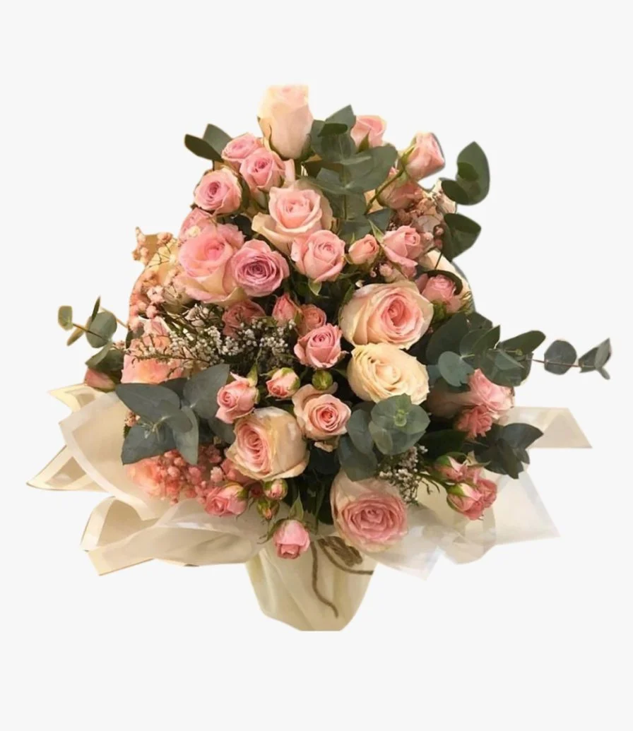 Beautiful Rose Flower Bouquet by Pance Flowers