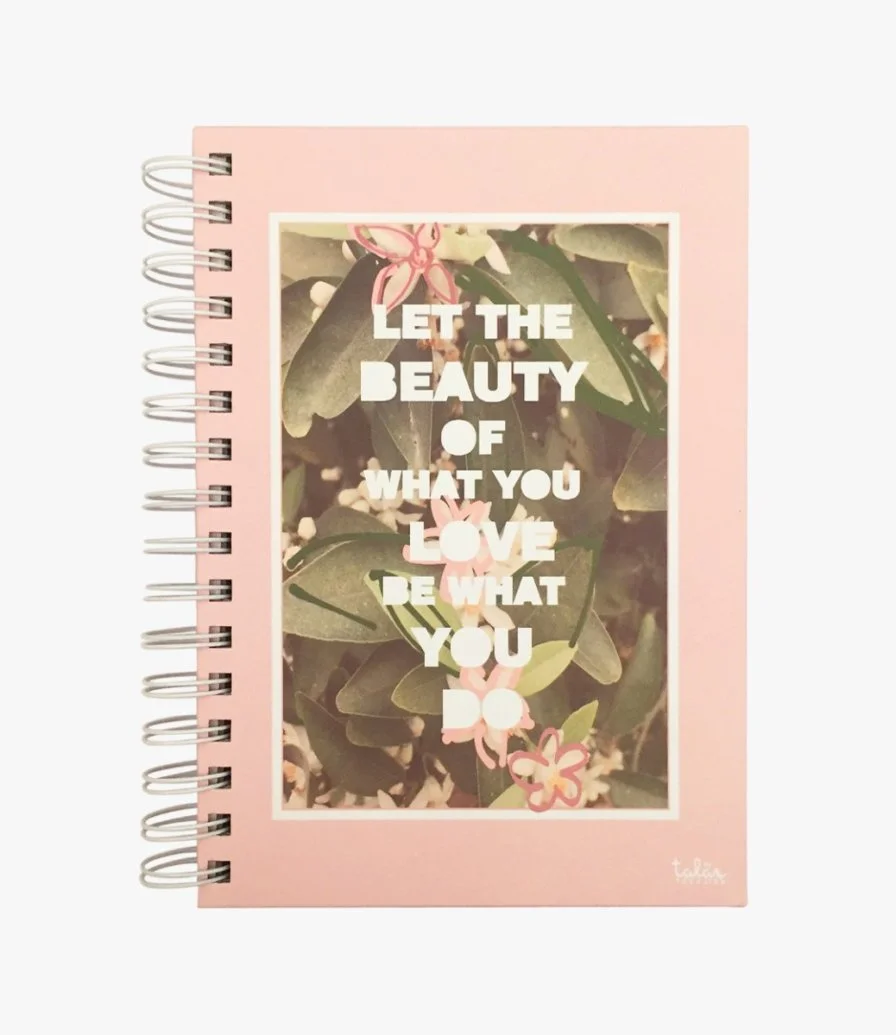 Beauty Notebook - Pink Theme 